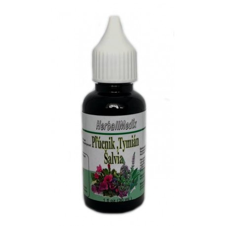 Plucnik  - Tymian - Salvia -  tinktura,kvapky 30ml